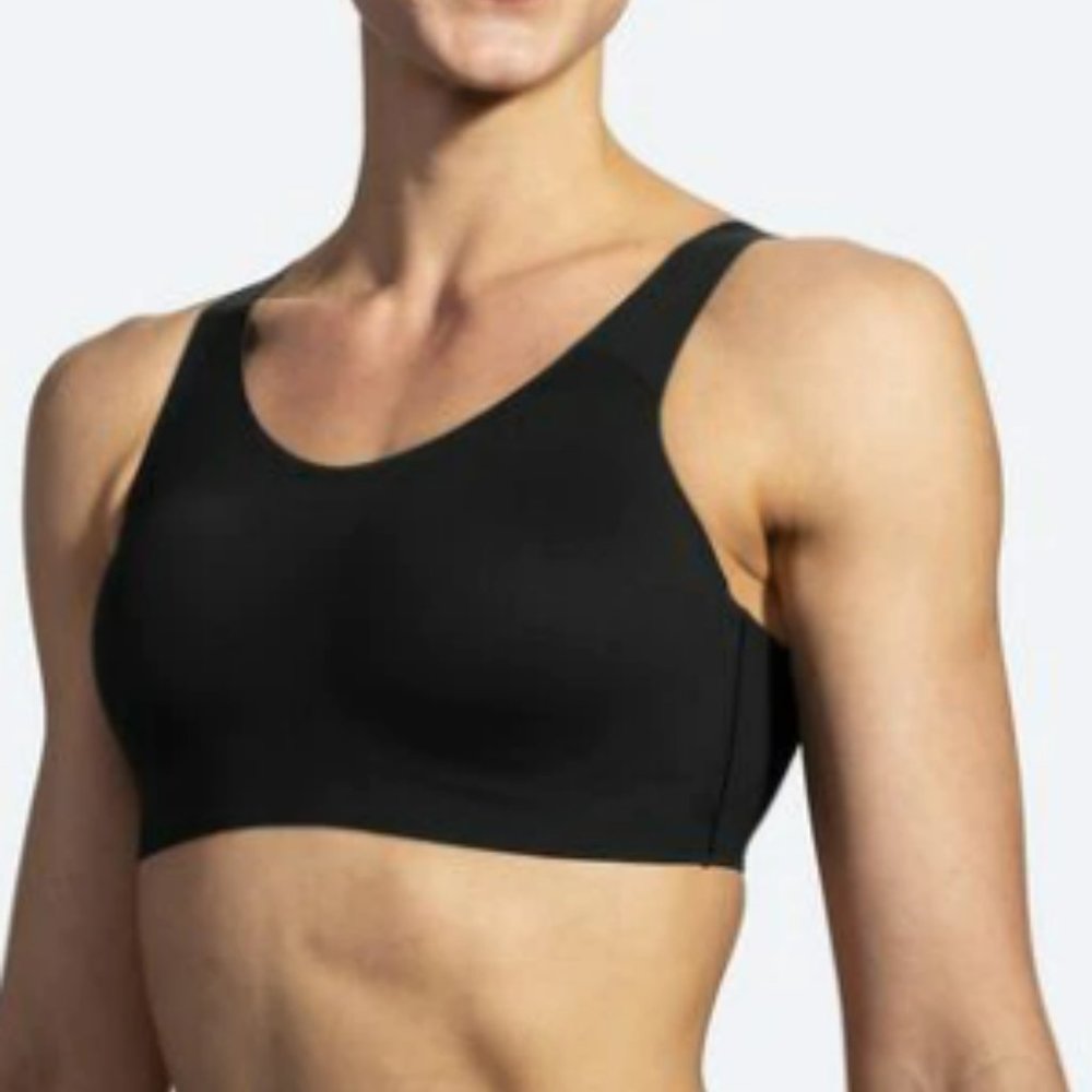 Brooks Dare Scoopback Run Bra 40DD/E, Black